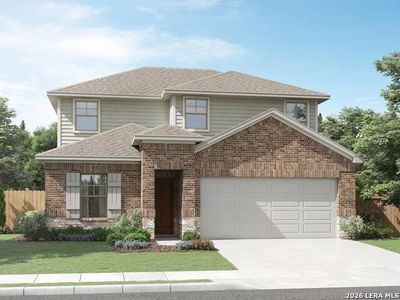 New construction Single-Family house 204 Barton Pt, Cibolo, TX 78108 plan The Matador (870) - image