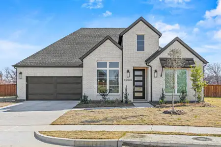 New construction Single-Family house 4000 Valley Dr, Providence Village, TX 76227 plan Bradley - image