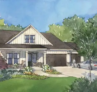New construction Single-Family house 7744 Turner Rd, Woodstock, GA 30188 plan The Milton 02 - image