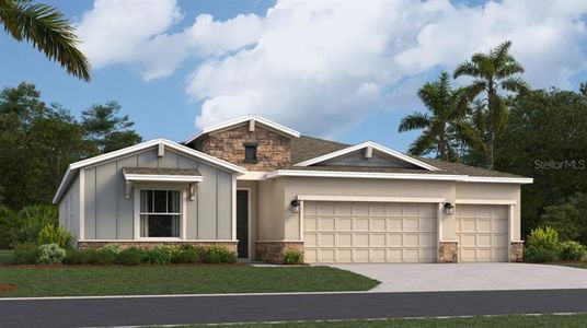 New construction Single-Family house 3222 Country Side Drive, Apopka, FL 32712 Riverview- photo 0