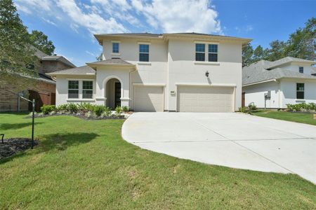 New construction Single-Family house 16142 Rustling Woods Rd, Conroe, TX 77302 - photo 0