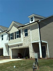 New construction Townhouse house 5290 Fox Den Rd, Oakwood, GA 30566 Windsor- photo 0