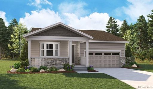 New construction Single-Family house 4575 Goldflower Drive, Johnstown, CO 80534 Alexandrite- photo 0