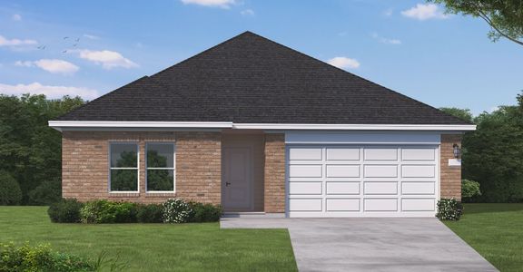 New construction Single-Family house 205 Boatright Blvd, Jarrell, TX 76537 plan Smith - image