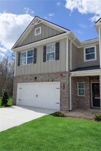 New construction Townhouse house 374 Lanier Cir, Woodstock, GA 30189 plan The Essex - image