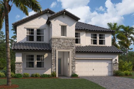 New construction Single-Family house 2081 Drummond Pt, Zephyrhills, FL 33541 plan Santa Monica - image