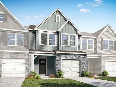 New construction Single-Family house 454 Blythe Townhome Ln, Waxhaw, NC 28173 plan Ashland - image