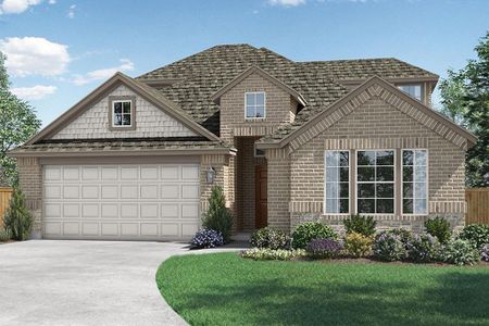 New construction Single-Family house 1100 Rushing Ct, Aubrey, TX 76227 plan Frisco - image
