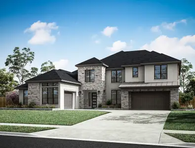 New construction Single-Family house 27603 Lago Springs Ct, Spring, TX 77386 plan Milan - image