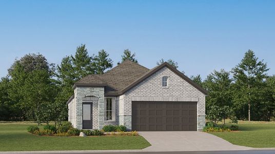 New construction Single-Family house 1538 Marigold Bend Dr, Crosby, TX 77532 plan Aruba - image