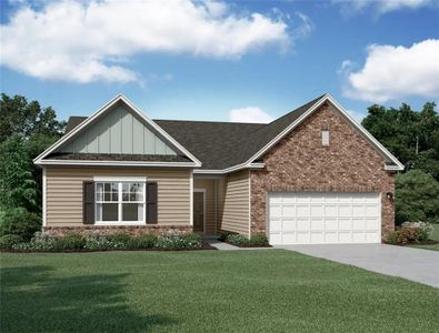 New construction Single-Family house 146 Silverton Dr, Dacula, GA 30019 Vega- photo 1 1