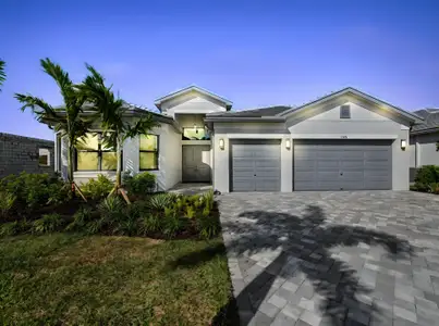 New construction Single-Family house 12476 Sw Pink Playa Pkwy, Port St. Lucie, FL 34987 - image