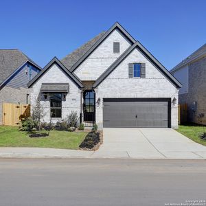 New construction Single-Family house 14419 Chaparral Run, San Antonio, TX 78254 plan 2079W - image