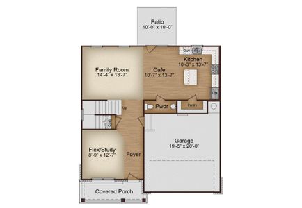 New construction Single-Family house 747 Old Hwy 41, Adairsville, GA 30103 plan Swindon - image 3