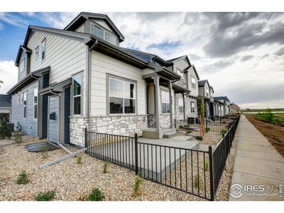 New construction Townhouse house 4176 Trapper Lake Dr, Loveland, CO 80538 Addison- photo 1 1