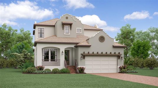 New construction Single-Family house 2614 White Coquina Loop, Ruskin, FL 33570 Sandestin II- photo 0