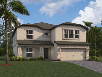 New construction Single-Family house 12146 Hilltop Farms Dr, Dade City, FL 33525 Cabo- photo 0 0