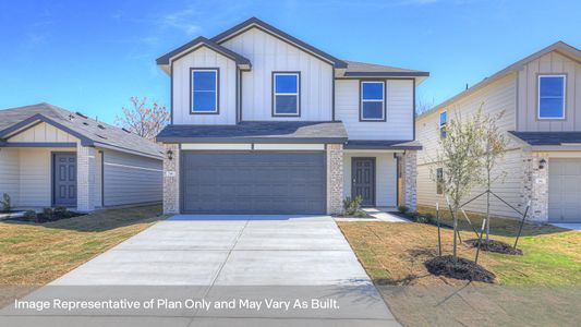 New construction Single-Family house 1222 Avery Ranch Dr, New Braunfels, TX 78130 plan The Franklin - image
