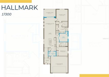 New construction Single-Family house 1896 Ridgemore St, North Port, FL 34289 plan Hallmark - image
