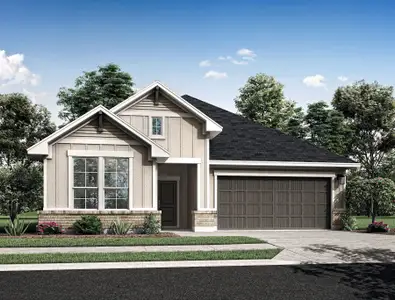New construction house 21830 Yellow Sunset Ln, Cypress, TX 77433 plan Caprock - image