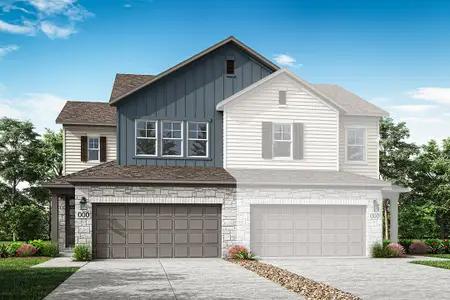 New construction Duplex house 310 Emerie Wy, Georgetown, TX 78626 Greeley- photo 0