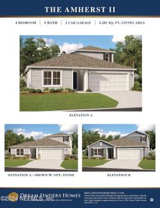 New construction Single-Family house 769 Cordova Palms Pkwy, St. Augustine, FL 32095 Amherst II- photo 0