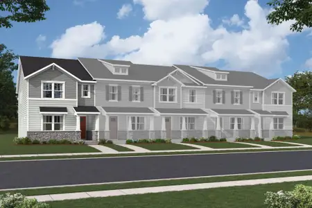 New construction Townhouse house 625 Markfield St, Rock Hill, SC 29730 plan Grifton - image