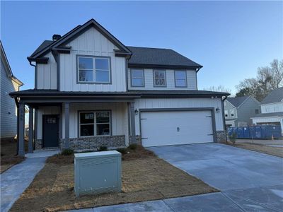New construction Single-Family house 365 Ridge Pointe Dr, Athens, GA 30606 plan (GA)The Dylan | Front Entry - image