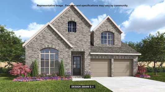 New construction Single-Family house 29870 Amber Brook Dr, Magnolia, TX 77354 plan 2694W - image