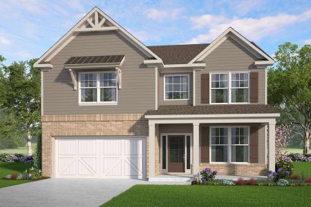 New construction Single-Family house 6037 Ruby Fls, Stonecrest, GA 30038 plan Lakewood - image