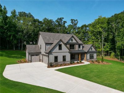 New construction Single-Family house 69 Amelia Ct, Covington, GA 30014 plan (GA) Brunswick A.1 3 Side Entry - image