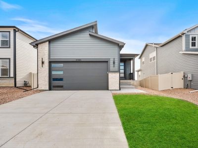 New construction Single-Family house 5385 Sidewinder Dr, Colorado Springs, CO 80925 plan Rose - image
