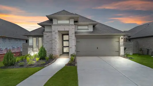 New construction Single-Family house 2415 Honeyberry Shrub Dr, Manvel, TX 77578 plan Graford (1614-HV-35) - image