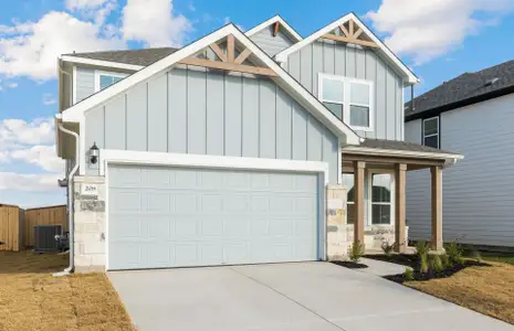 New construction Single-Family house 208 Daniels Dusty Trl, Georgetown, TX 78626 plan Mesilla - image