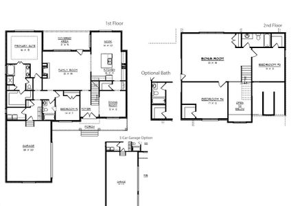 New construction Single-Family house 104 Watermill Ln, Lebanon, TN 37087 plan Bennett A - image