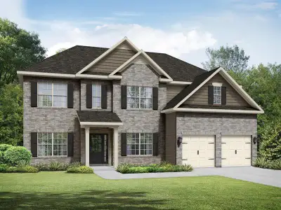 New construction Single-Family house 3268 Lions Ruby Ln, Atlanta, GA 30349 plan The Wendell - image
