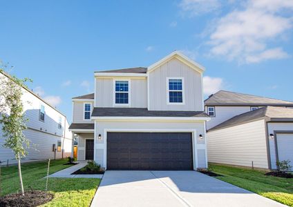 New construction Single-Family house 8125 Vanilla Orchid Dr, Houston, TX 77016 The Lowry- photo 0