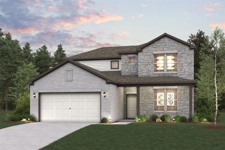 New construction Single-Family house 3633 Crawford St, Bay City, TX 77414 plan Lassen - image