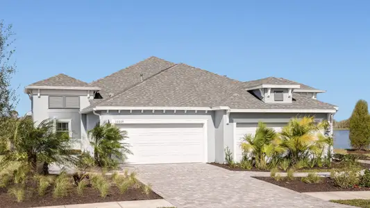 New construction Multi-Family house 10025 Hammock Brook Dr, Parrish, FL 34219 plan Crystal Sand 2 - image