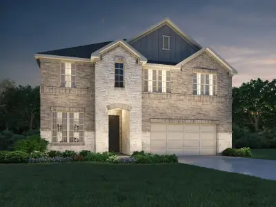 New construction Single-Family house 31108 De La Guerra St, Huffman, TX 77336 plan The Pine (L407) - image