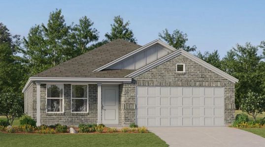 New construction Single-Family house 3607 Atlas Point Ln, Angleton, TX 77515 plan Dowing - image