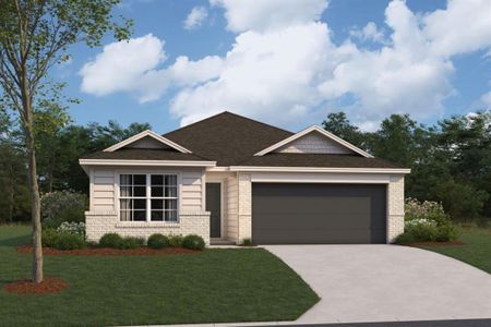 New construction Single-Family house 4981 Perennial Ln, La Marque, TX 77568 Dawson- photo 0