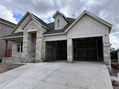 New construction Single-Family house 153 Rita Blanca Bnd, Cedar Creek, TX 78602 Medina II Homeplan- photo 0 0