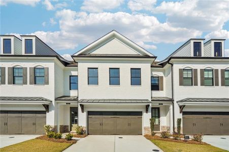 New construction Townhouse house 4316 Burton Bend Wy, Unit 147, Buford, GA 30518 plan The Stockton - image