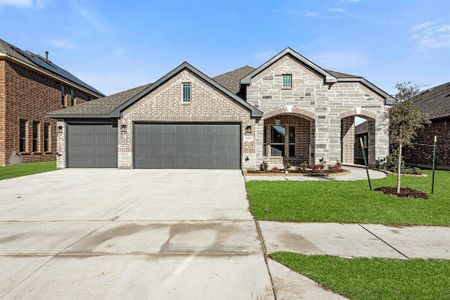 New construction Single-Family house 355 Winterwood Drive, Lavon, TX 75166 Dogwood- photo 0