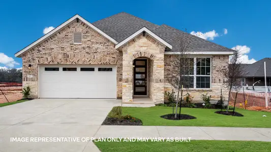 New construction Single-Family house 1933 Crooked Creek St, Leander, TX 78641 plan The Salinger - image