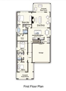 New construction Single-Family house 5726 Hollow Oak, Arlington, TN 38002 plan Kensley - image