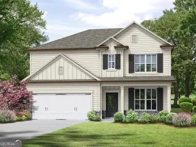 New construction Single-Family house 73 Edith Ct, Statham, GA 30666 plan The Baxley - image