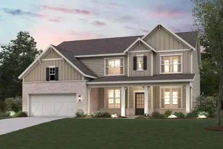 New construction Single-Family house 2684 Harbor Ridge Pass, Gainesville, GA 30507 plan Sapling - image