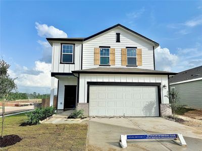 New construction Single-Family house 24603 Golden Brook Ct, Magnolia, TX 77355 plan Magellan - image